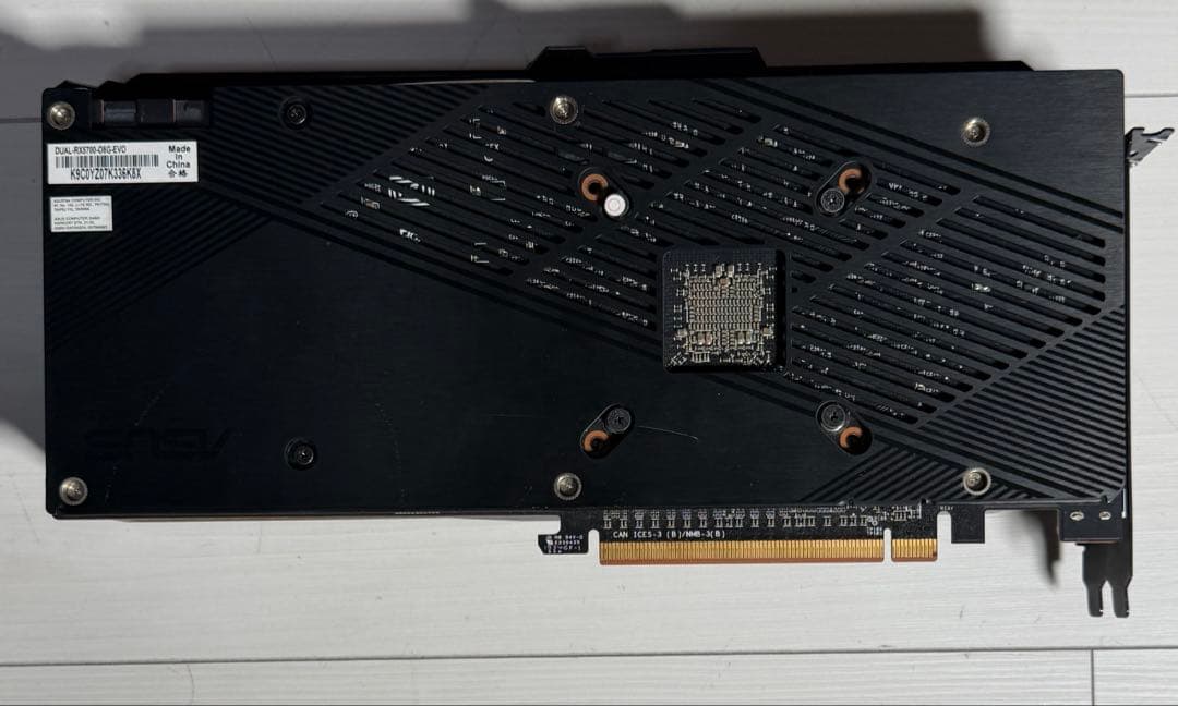 グラフィックボード　ASUS DUAL RADEON RX5700