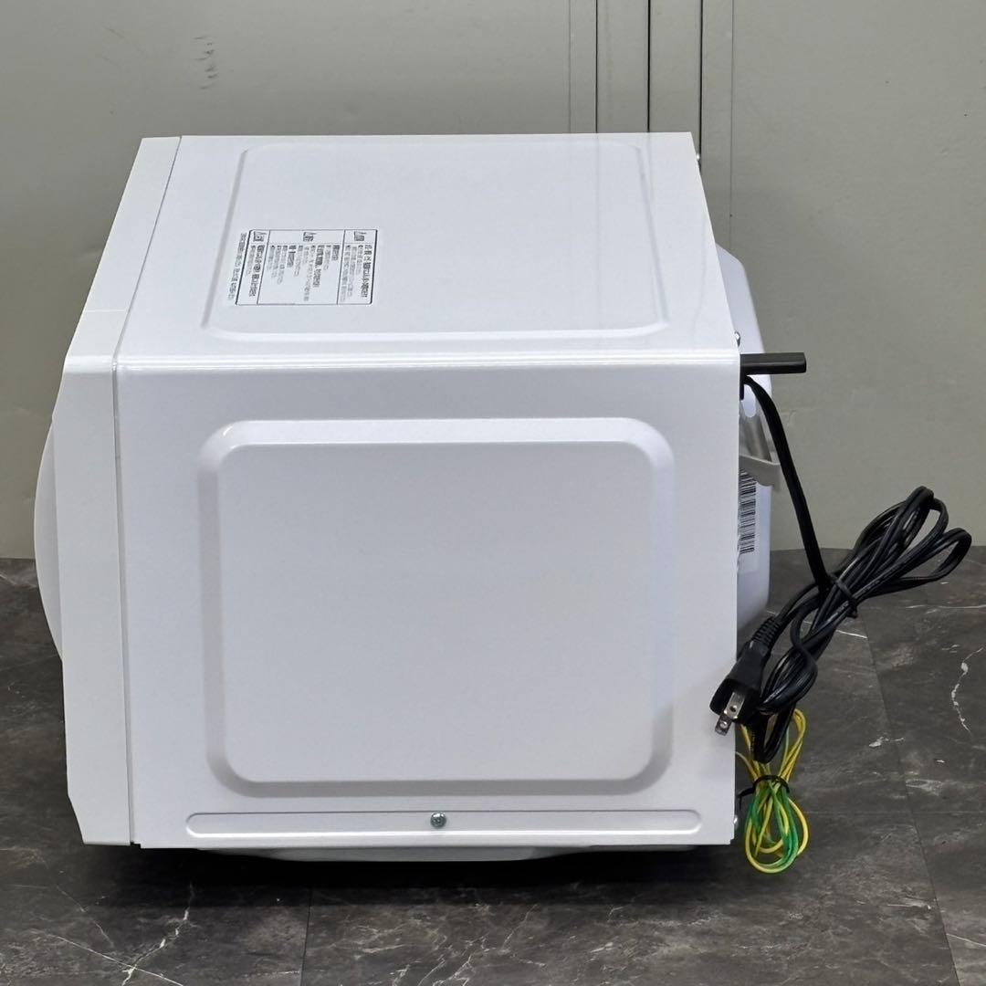 ∞送料込！美品2023アイリスオーヤマ フラット電子レンジ KMB-F186-W