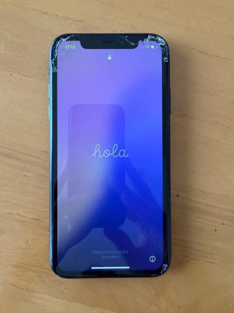 iPhone XR 本体 画面ひびあり 電源OK ジャンク扱い 動作問題なし