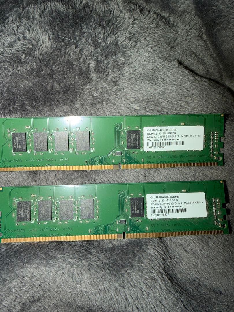 IODATA DDR4 2133MHz 16GB (8GBx2) メモリー