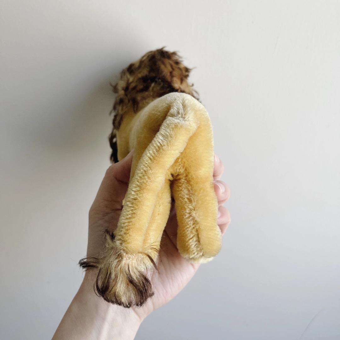 アンティーク雑貨 vintage lion plush toy