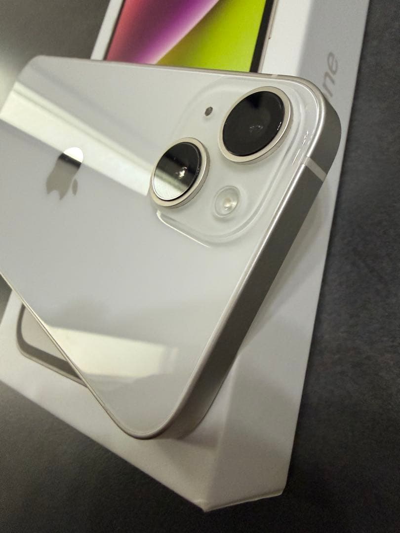 iPhone14 256GB スターライト 箱あり 美品 バッテリー83%