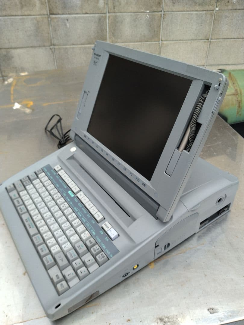 SHARP ワープロ　WD-M800 カラー液晶　書院　ワードプロセッサー