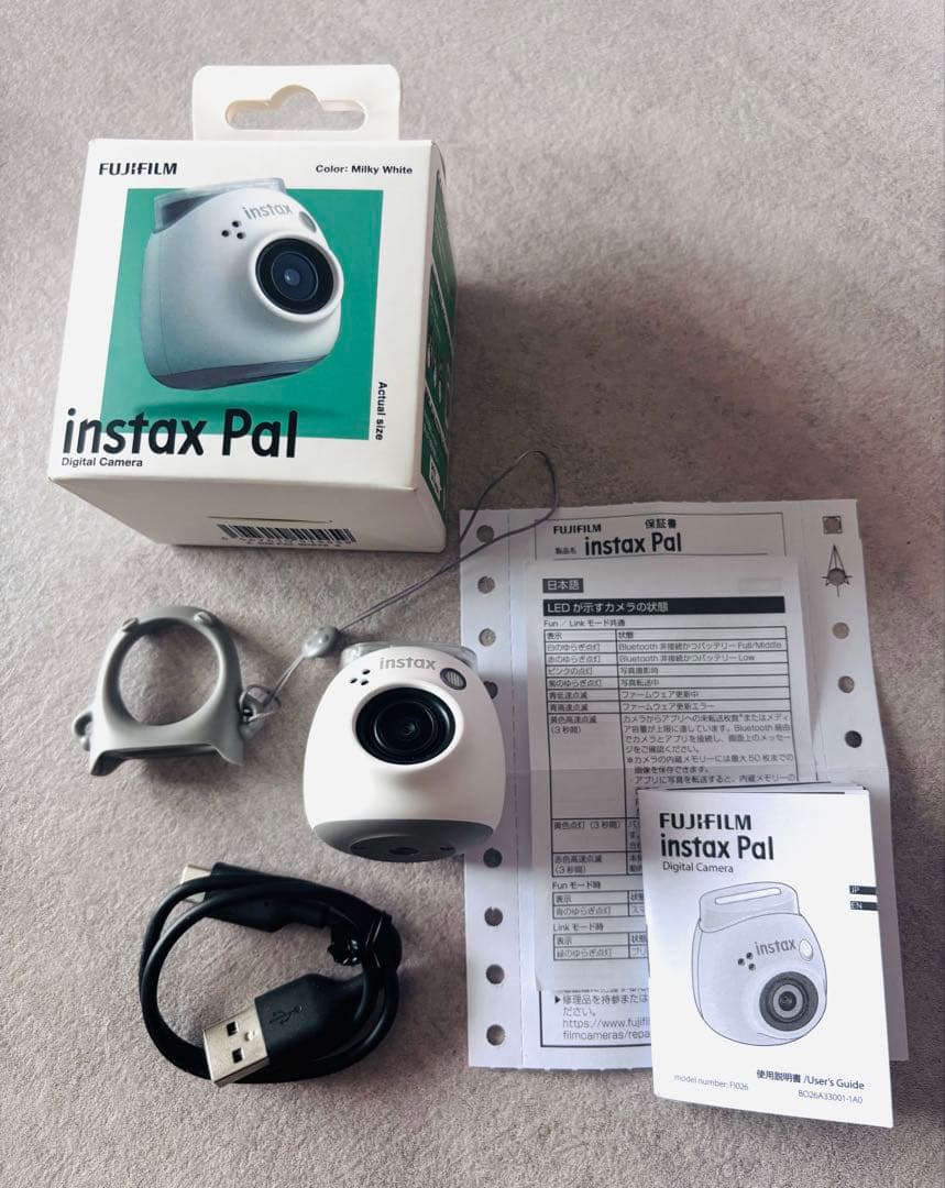 FUJIFILM instaxPal インスタックスパル ミルキーホワイト