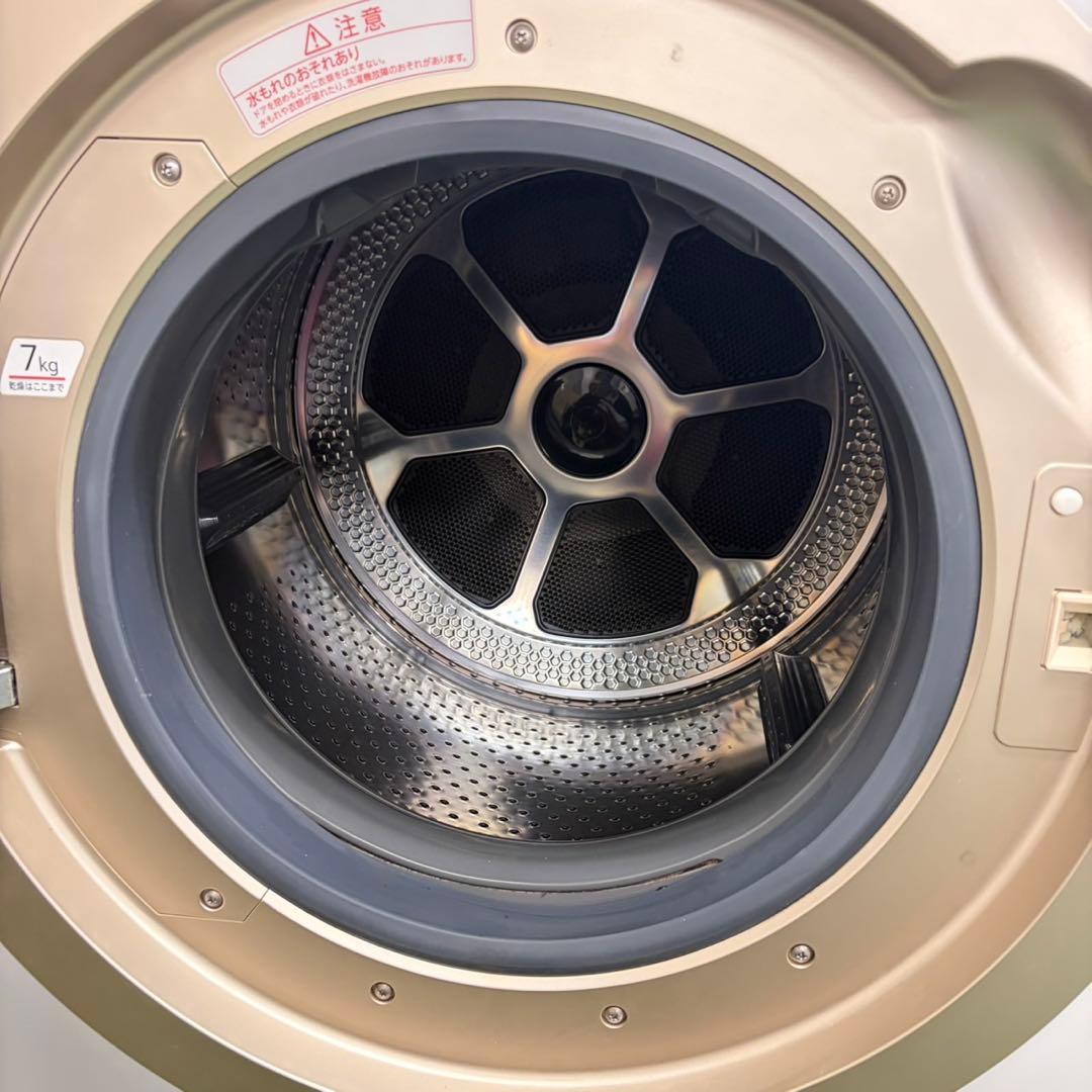 973 関東圏　東芝　ドラム式洗濯機　11㌔ 7㌔ 左開き　ザブーン　動作保証付