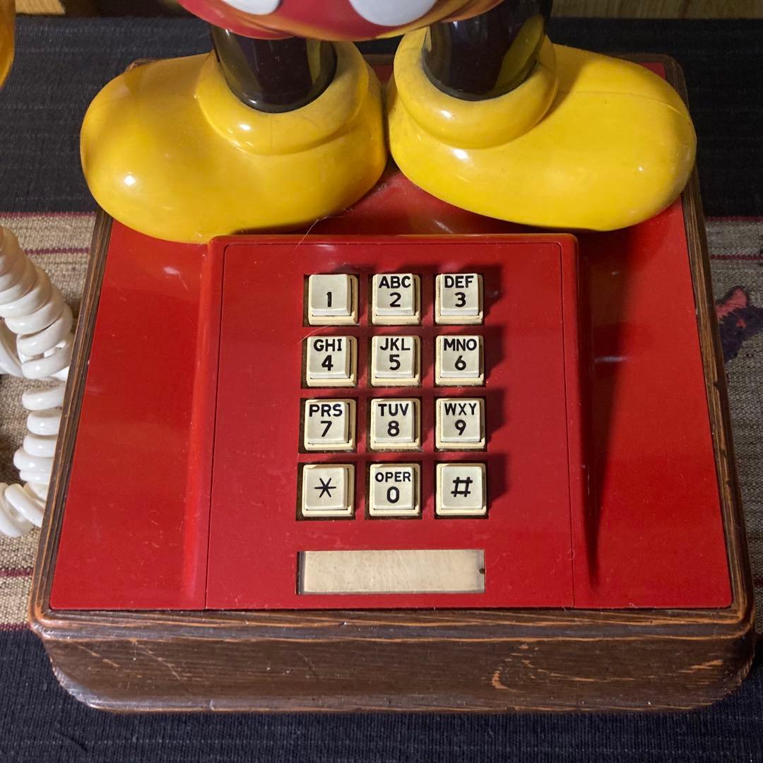 Disney THE MICKEY MOUSE PHONE ミッキーマウス電話機