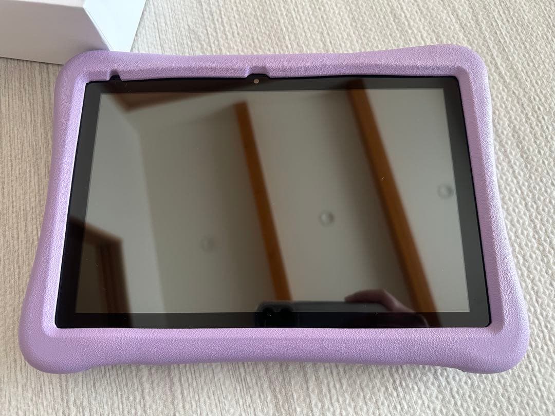 Plimpton Kids 10 タブレット 紫　スタンドケース付き
