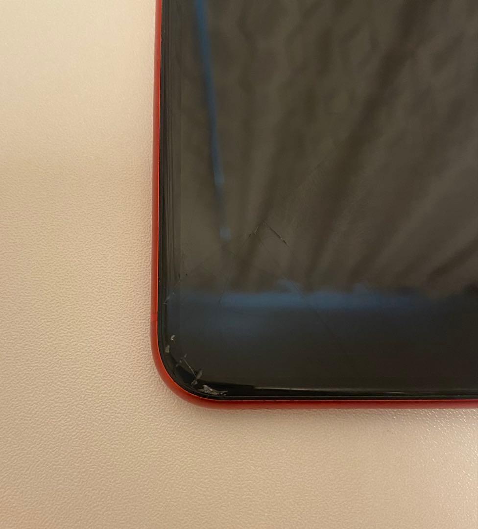 【画面割れ】Apple iPhone11 レッド