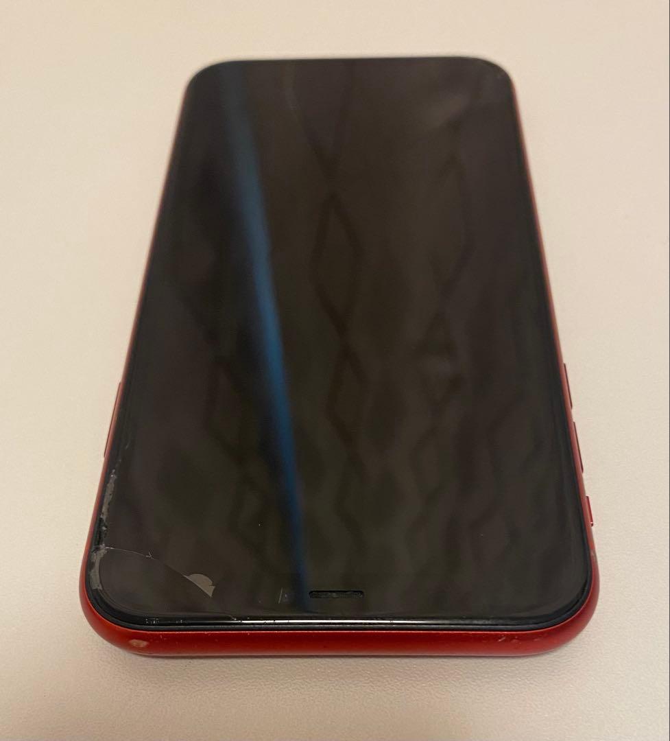 【画面割れ】Apple iPhone11 レッド