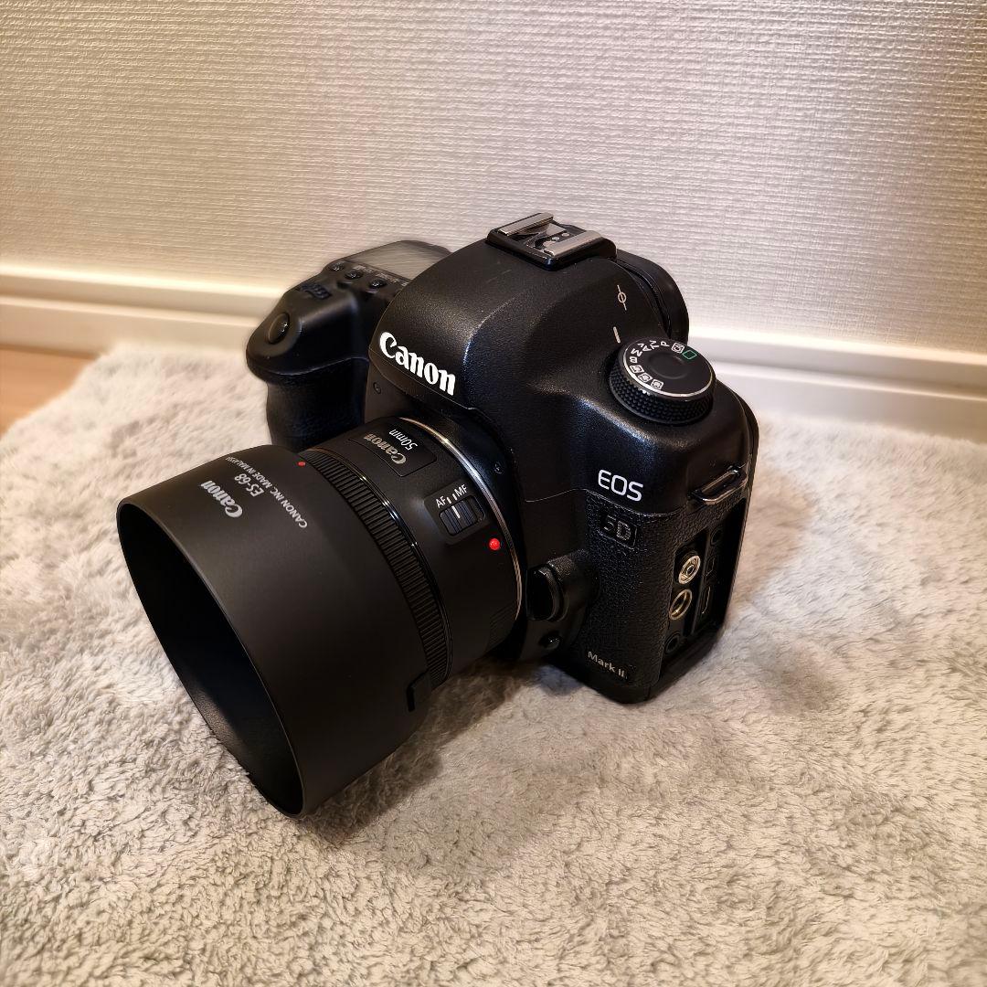 Canon EOS 5D Mark II + EF50mm F1.8 STM他