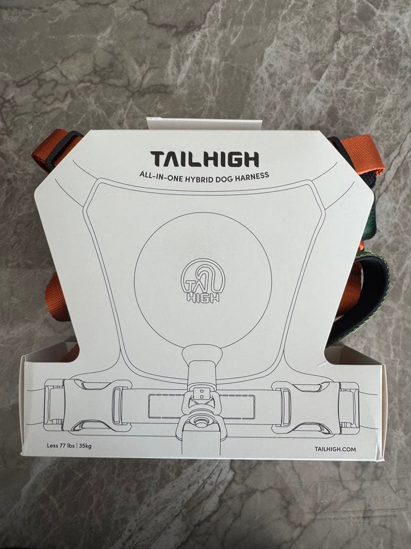 新品未使用⭐︎TAILHIGH伸縮リードハーネスHYBRID HARNESS 犬用