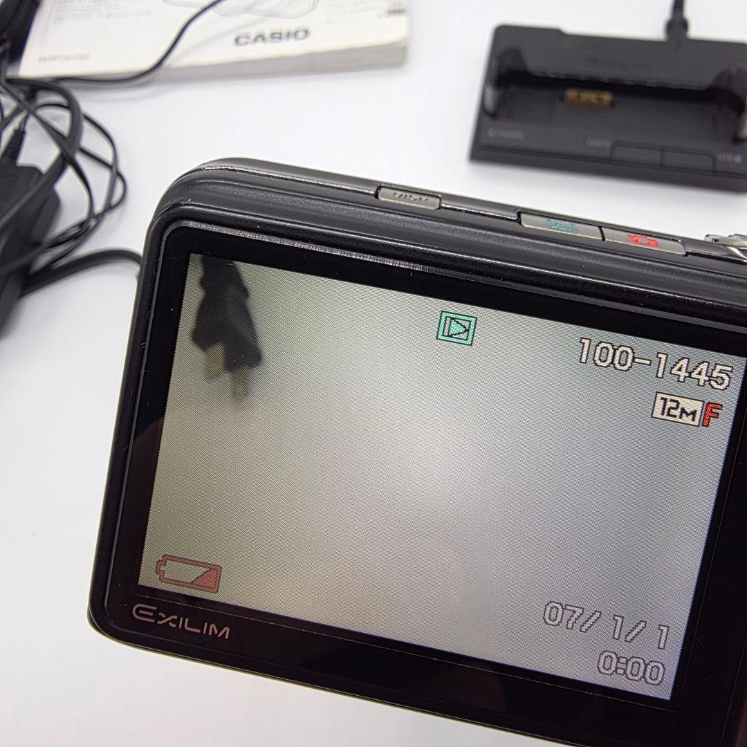 動作確認済 CASIO EXILIM EX Z1200 ブラック デジカメ