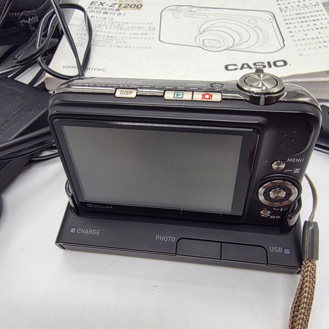 動作確認済 CASIO EXILIM EX Z1200 ブラック デジカメ