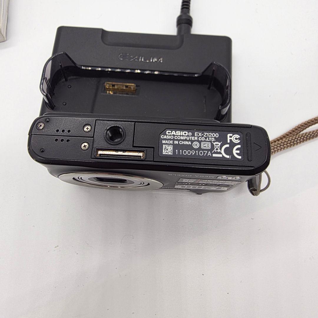 動作確認済 CASIO EXILIM EX Z1200 ブラック デジカメ