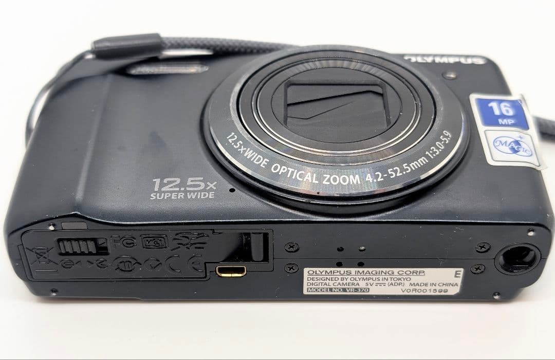 OLYMPUS VR-370 12.5x SUPER WIDE 16MP 動作品