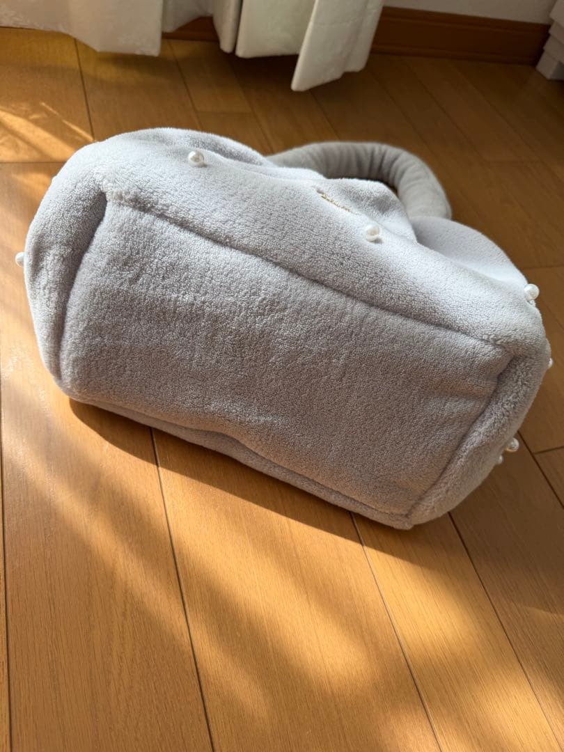 mimtto エコファーバッグ Sサイズ グレー