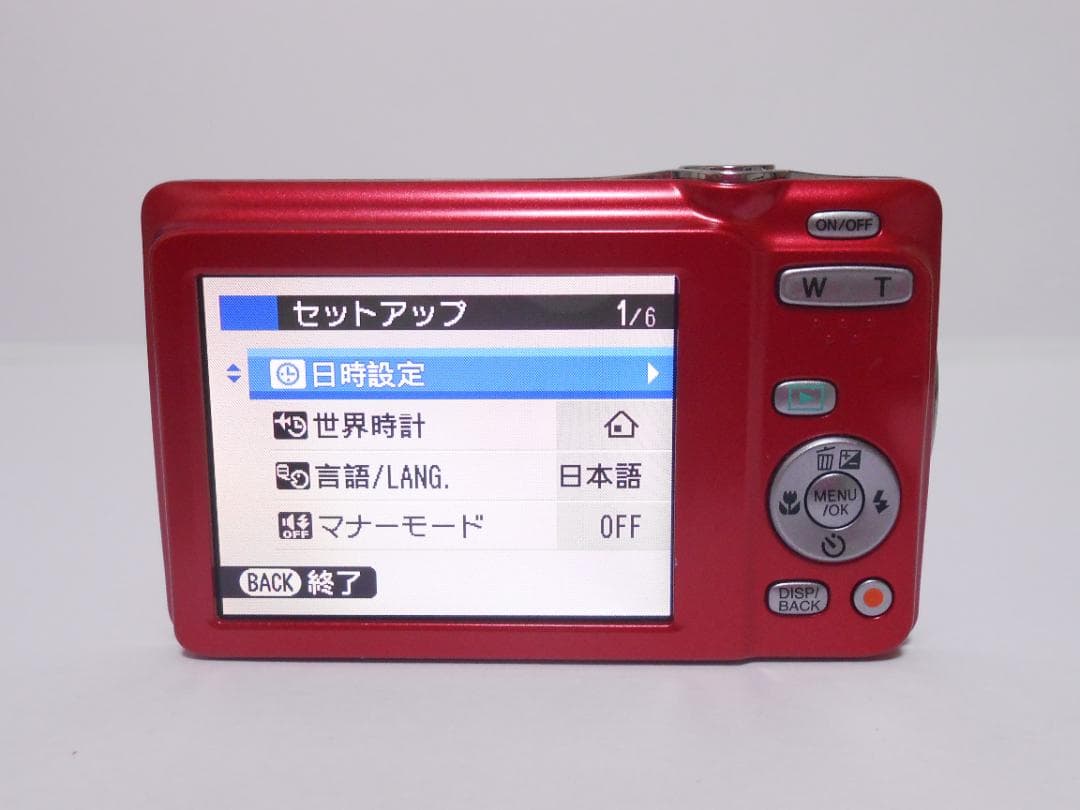 【お値下げ歓迎・美品】 FUJIFILM FinePix JX600 レッド