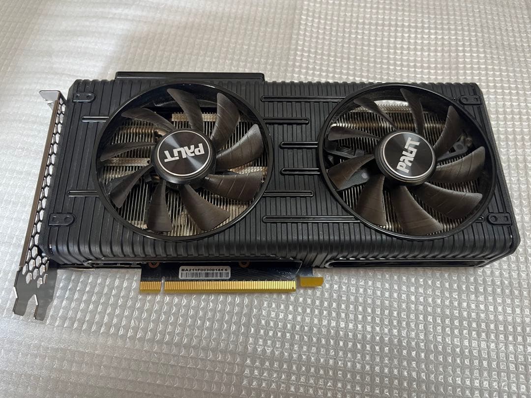 グラフィックボード・グラボ・ビデオカード PALIT GeForce RTX 3060 DUAL OC 12GB