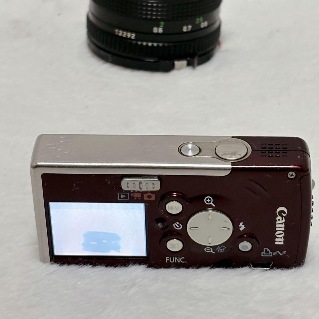 Canon IXY DIGITAL L2（ワインレッド）