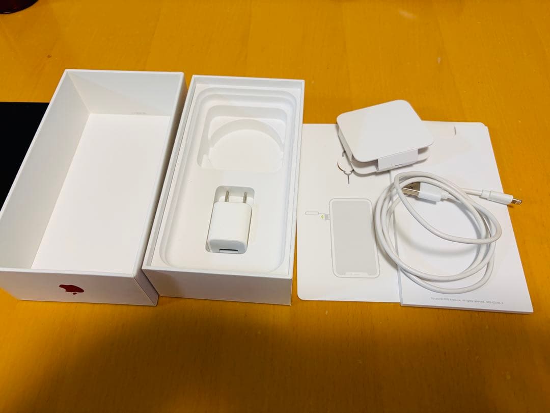 【中古美品】iPhone XR 128GB RED SIMフリー