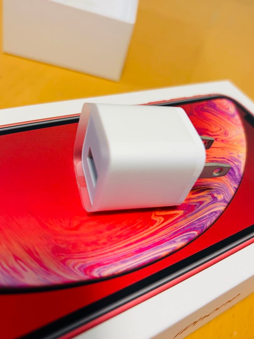 【中古美品】iPhone XR 128GB RED SIMフリー