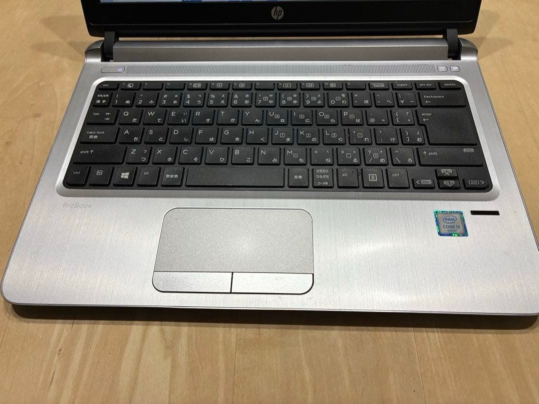 その他ノートPC本体 HP probook 430G3 mem8GB 256GB win10 