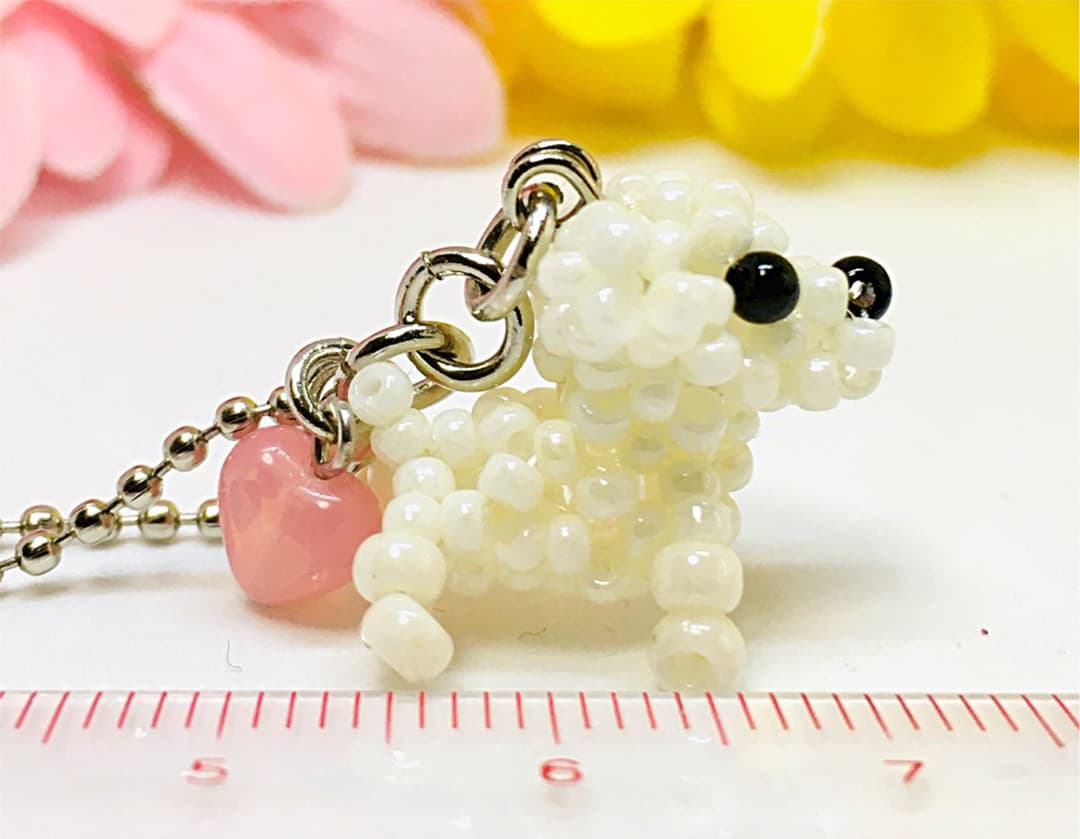 ☆専用品☆チワワ☆チェーンビーズマスコット☆キーホルダー☆チャーム