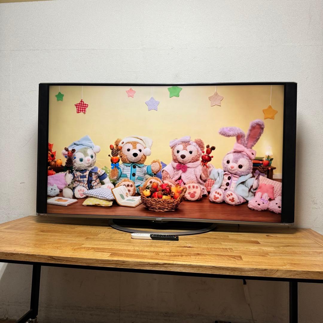 シャープ 60V型 4K 液晶テレビ AQUOS LC-60UH5 動画アプリ○