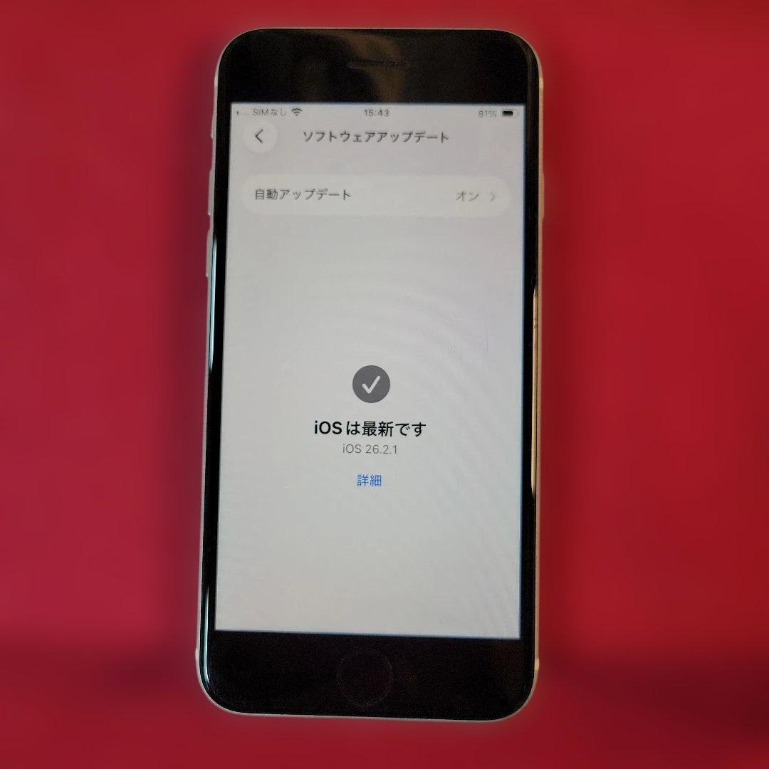 iPhone SE (第2世代) 64GB ホワイト シム解除済み動作品