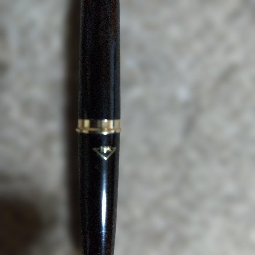 黒PILOT elite エリート18K パイロット万年筆