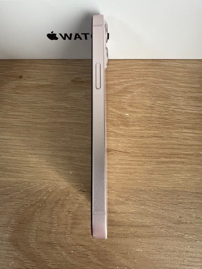 iPhone 13 128GB ピンク BT100%、新品液晶