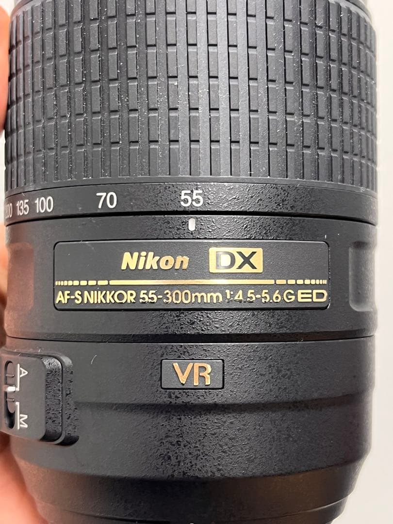 美品！ Nikon ニコン ズームレンズ NIKKOR 55-300mm