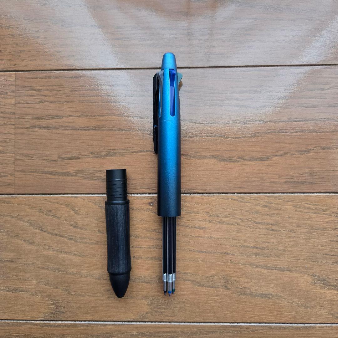 ■シナモン商品■パイロット フォープラスワンウッド 限定 グリーン・ブルー