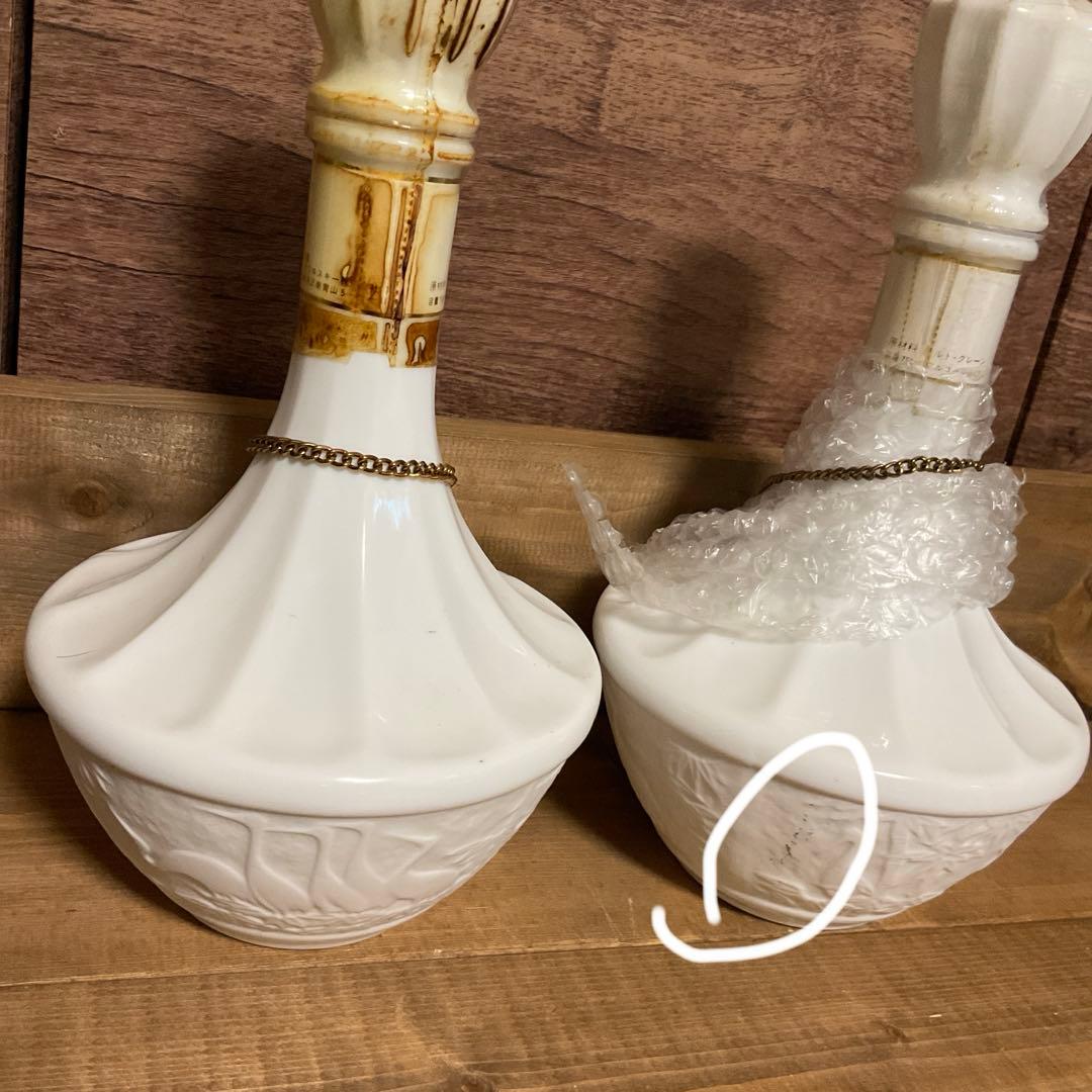 ニッカ鶴　陶器ボトル750ml 2本