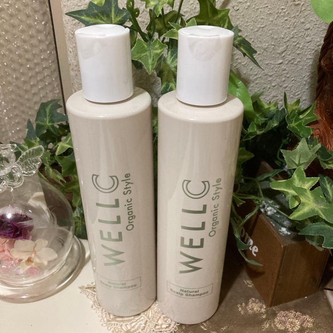 WELLCナチュラルスカルシャンプーのみ250mL二本新品未使用7000円