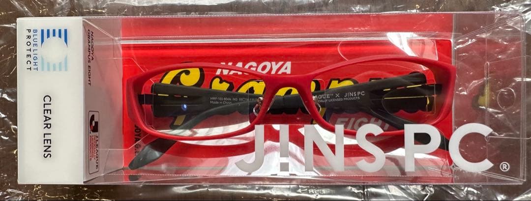 新品未使用★10チームJリーグ×JINS PCパッケージタイプ(クリアレンズ)