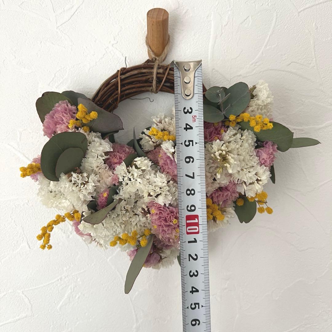 【SALE】ミモザとポポラスのハーフリース* *ラッピング無料 母の日