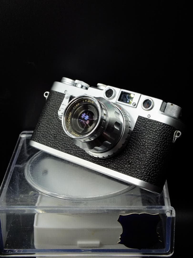 レオタックスTV2／トプコール5cmf3.5付【実写確認済整備品】