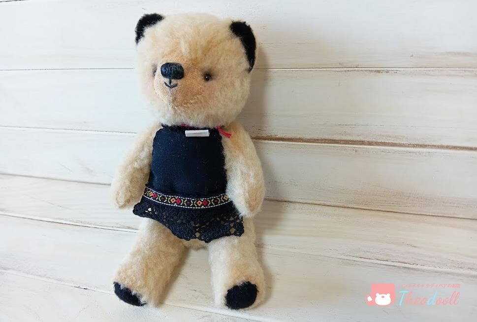 ハンドメイド 黒耳イエローM