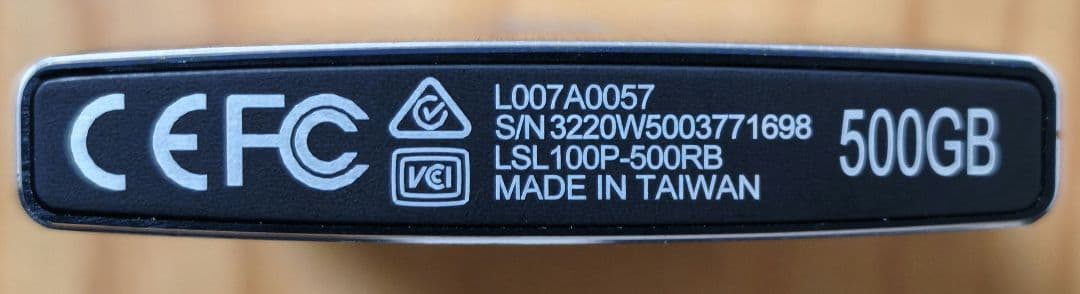 Lexar 500GB USB Type-C 外付けドライブ