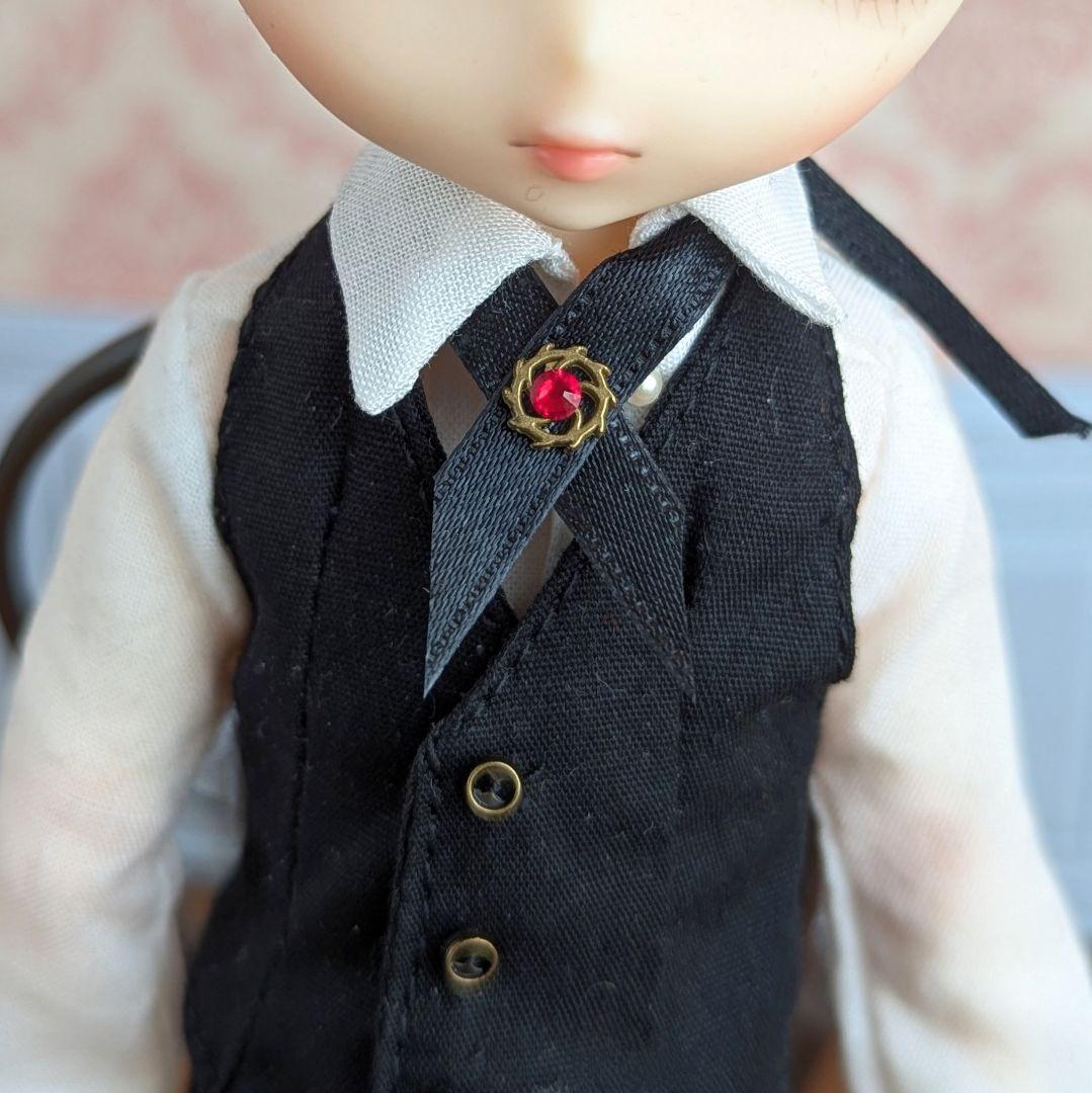 さとやん様ご予約品※ハルモニアブルーム※黒のカマーベストとパンツ、シャツのセット