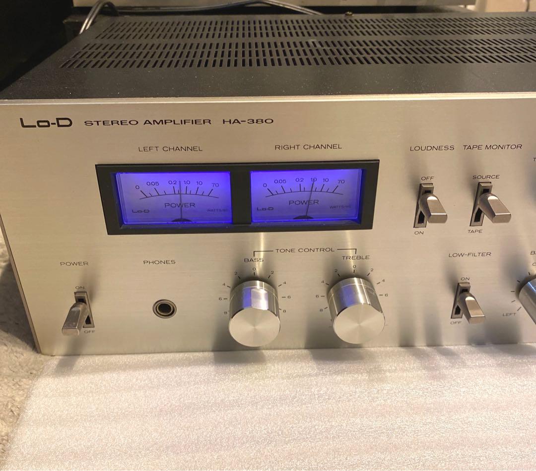 Lo-D プリメインアンプ HA-380 ローディ メンテ 動作品