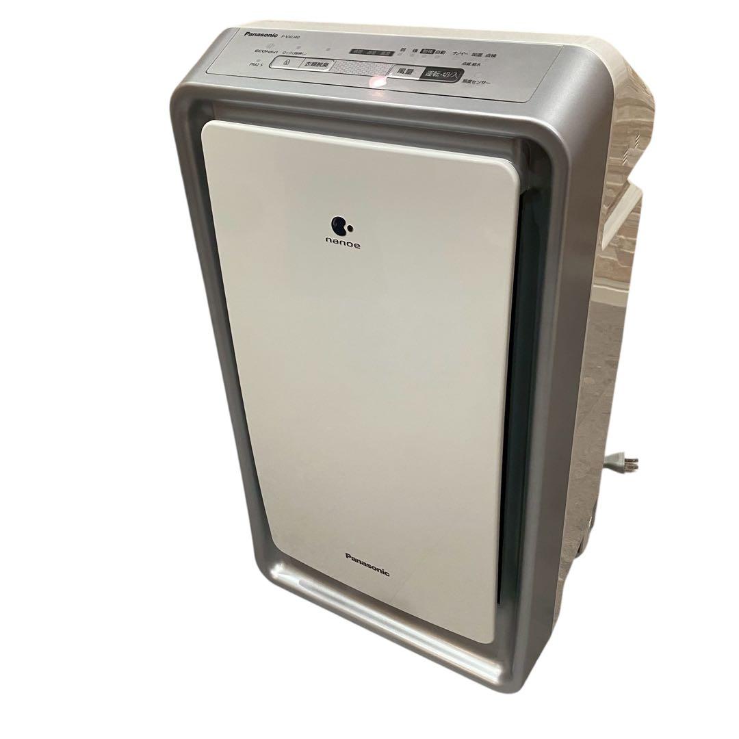 【良品】Panasonic 加湿空気清浄機　F-VXU40 nanoe