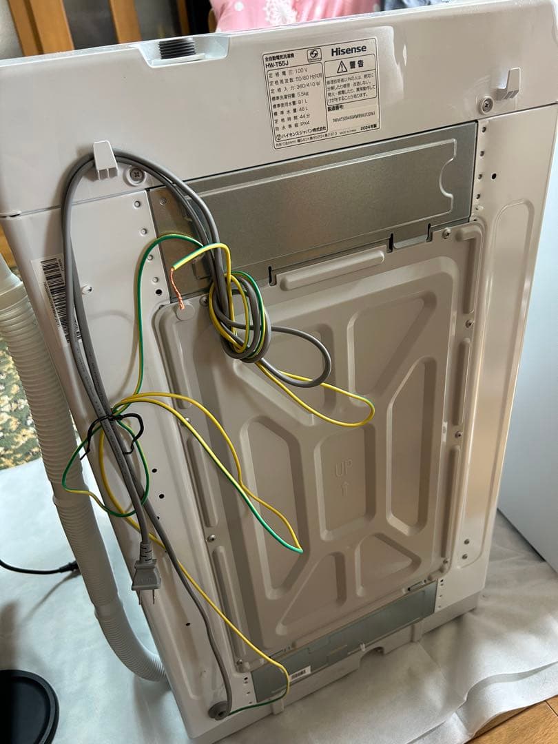 Hisense 縦型洗濯機 HW-T55J 5.5kg