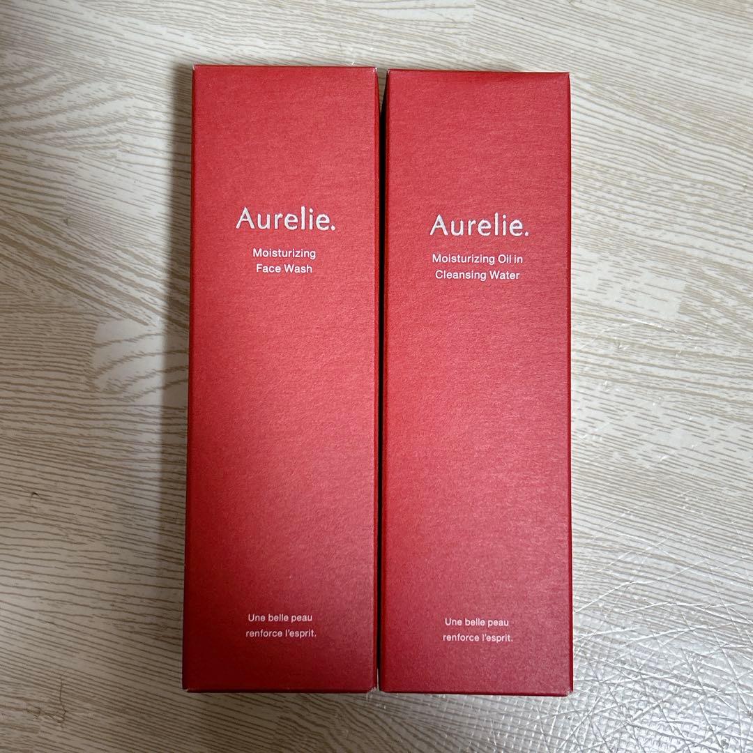 4点セット オレリー Aurelie メイク落とし 美容液 保湿 洗顔料