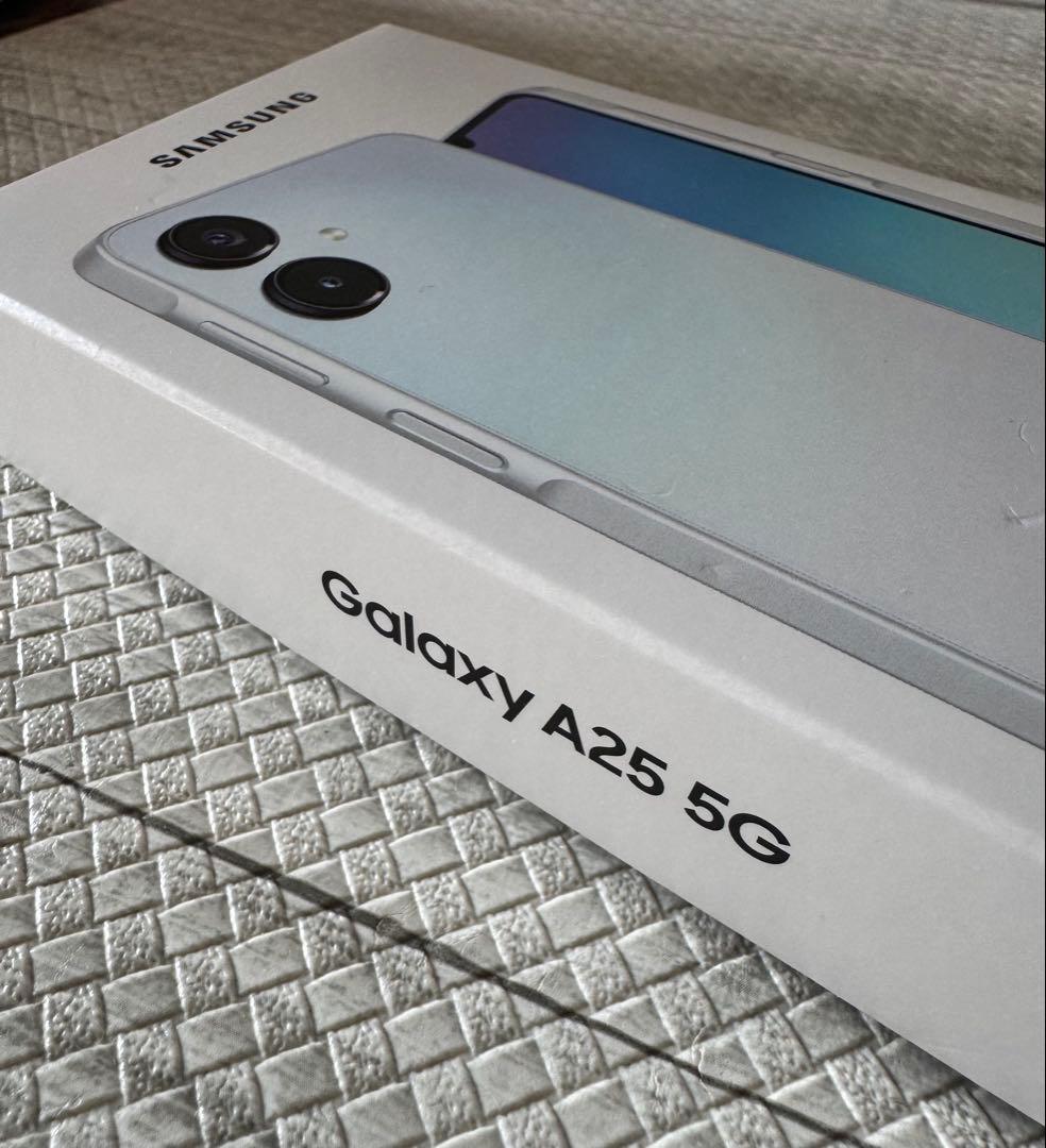 ☆新品未開封☆GalaxyギャラクシーA25 5G☆SC-53F ライトブルー☆