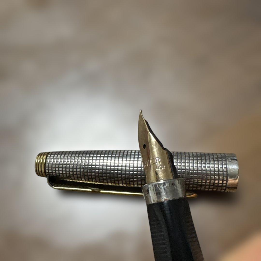 PARKER　パーカー　万年筆　75　シズレ　14K　ゴールド