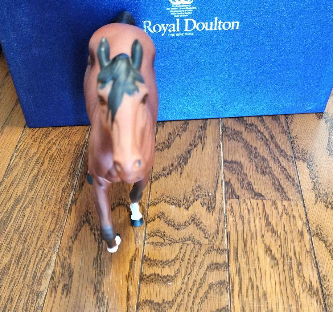 ロイヤルドルトン 希少品 馬の置物 未展示