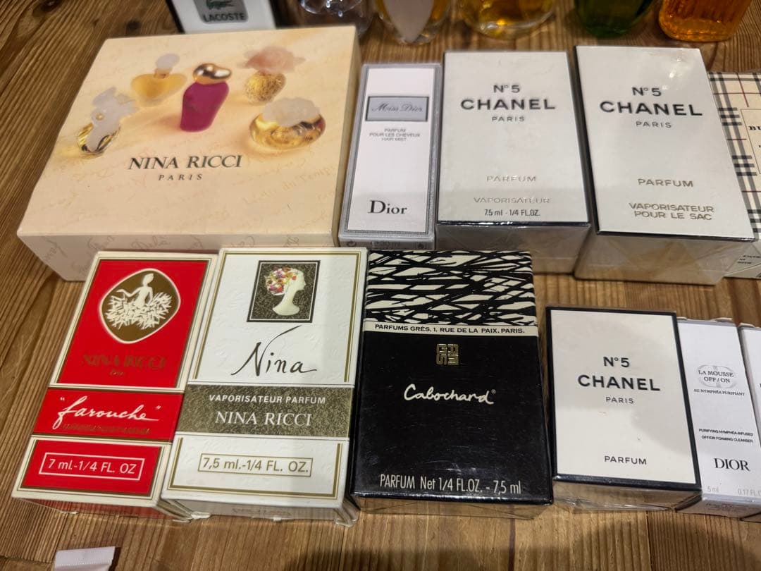 香水コレクション まとめ売り CHANEL DIOR ニナリッチなど