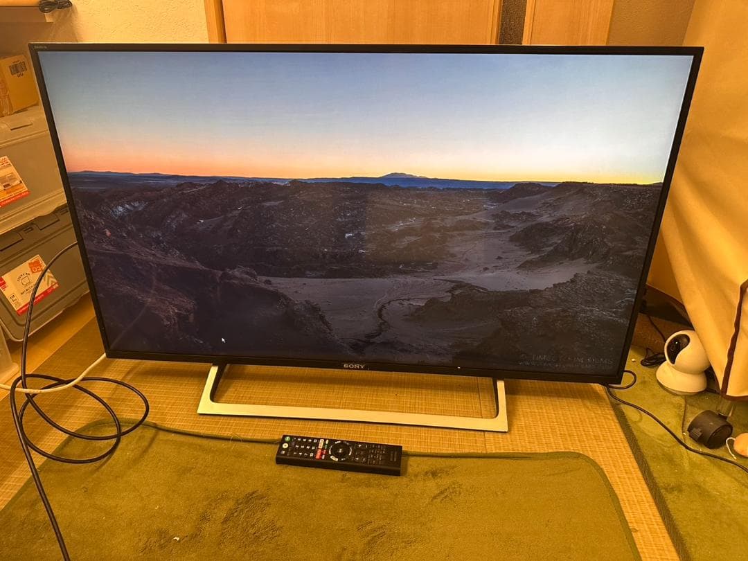スマートテレビ　4K対応！SONY ソニー　KJ-43X8000E　2018年製